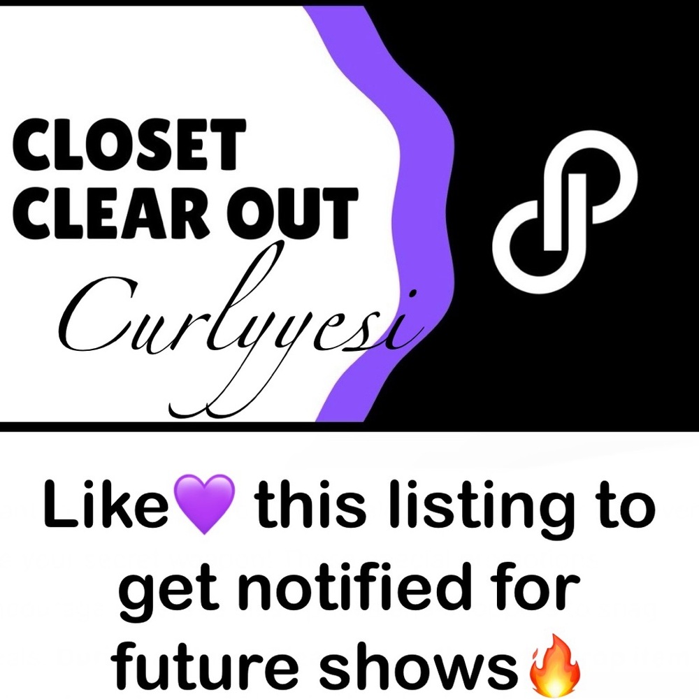 Closet Clear Out Get Notified For Deals🔥🔥🔥